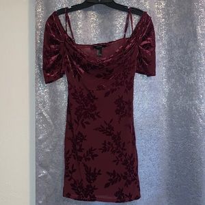 Forever 21 velvet cocktail dress